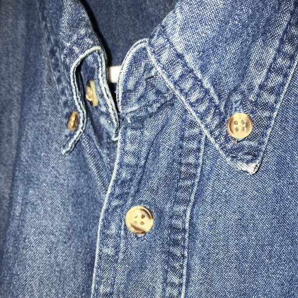 Men’s 2XT Cotton Denim Button Long Sleeve - Picture 4 of 14